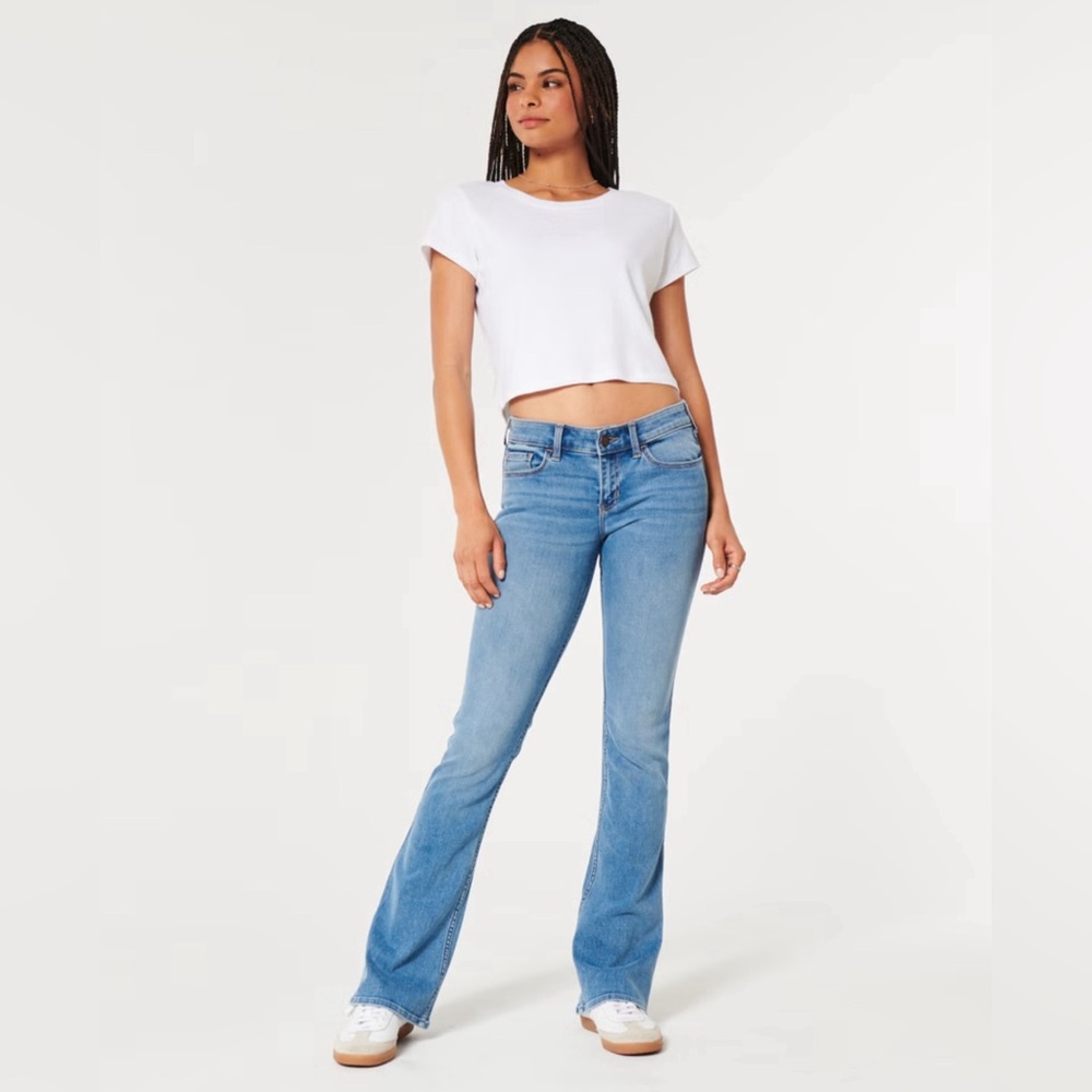 Hollister Low Rise Boot Jean Petite